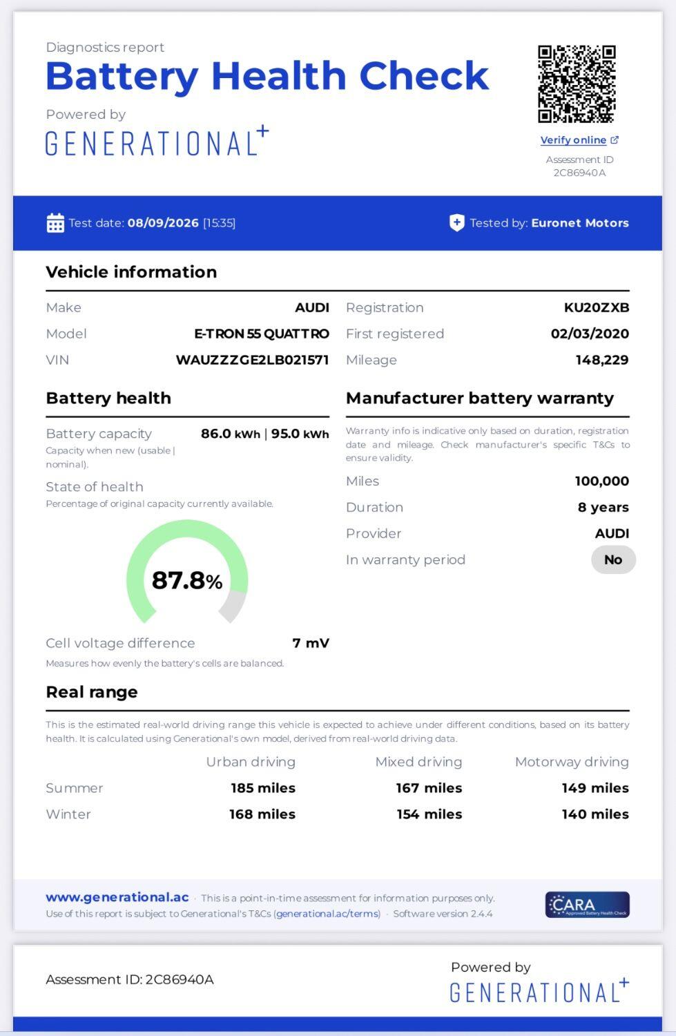 Audi e-tron view 2