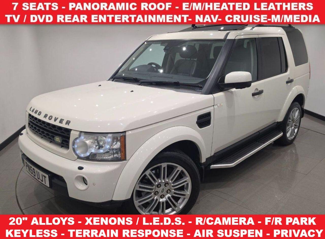 2009 Land Rover Discovery in White for sale