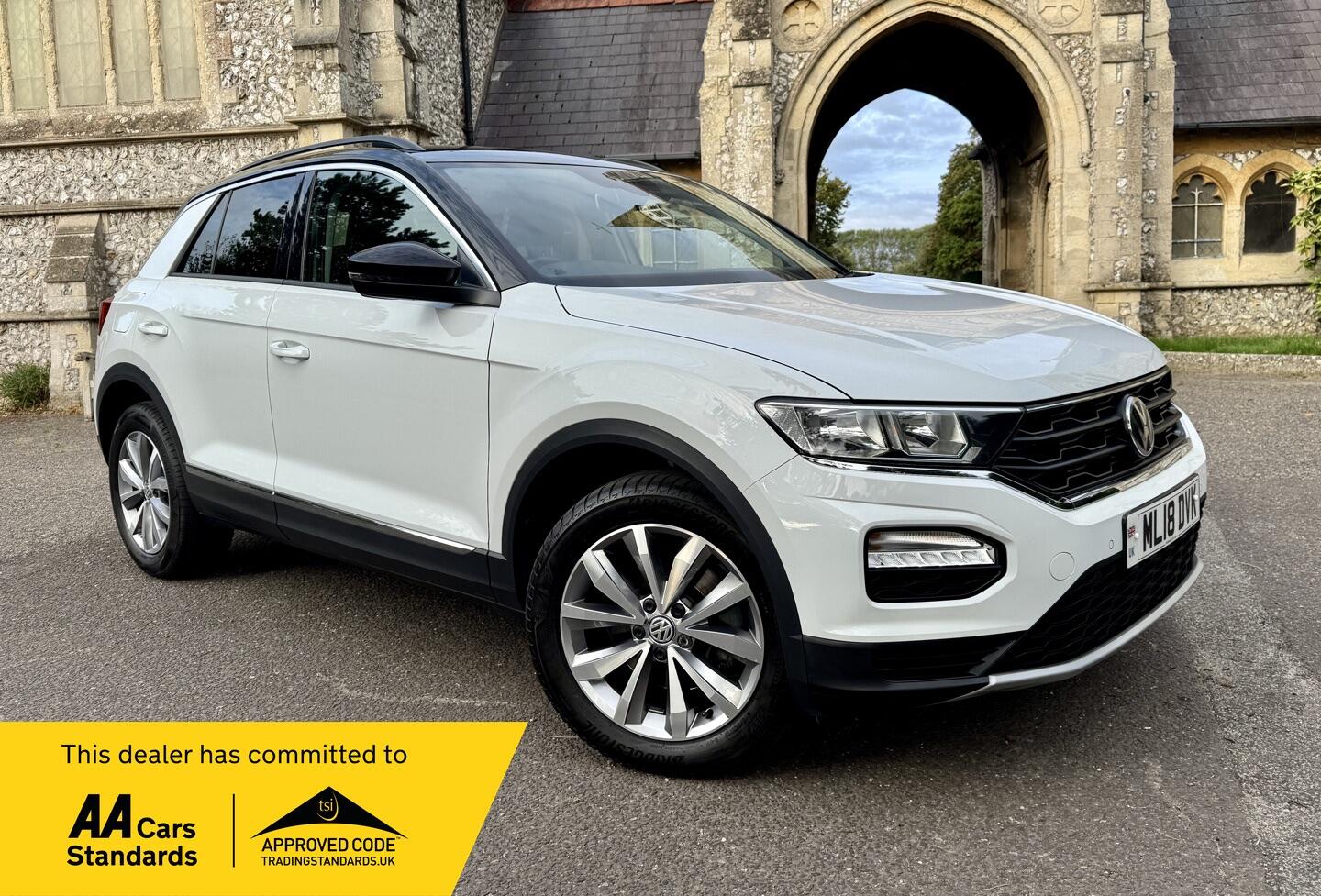 2018 Volkswagen T-Roc in White for sale