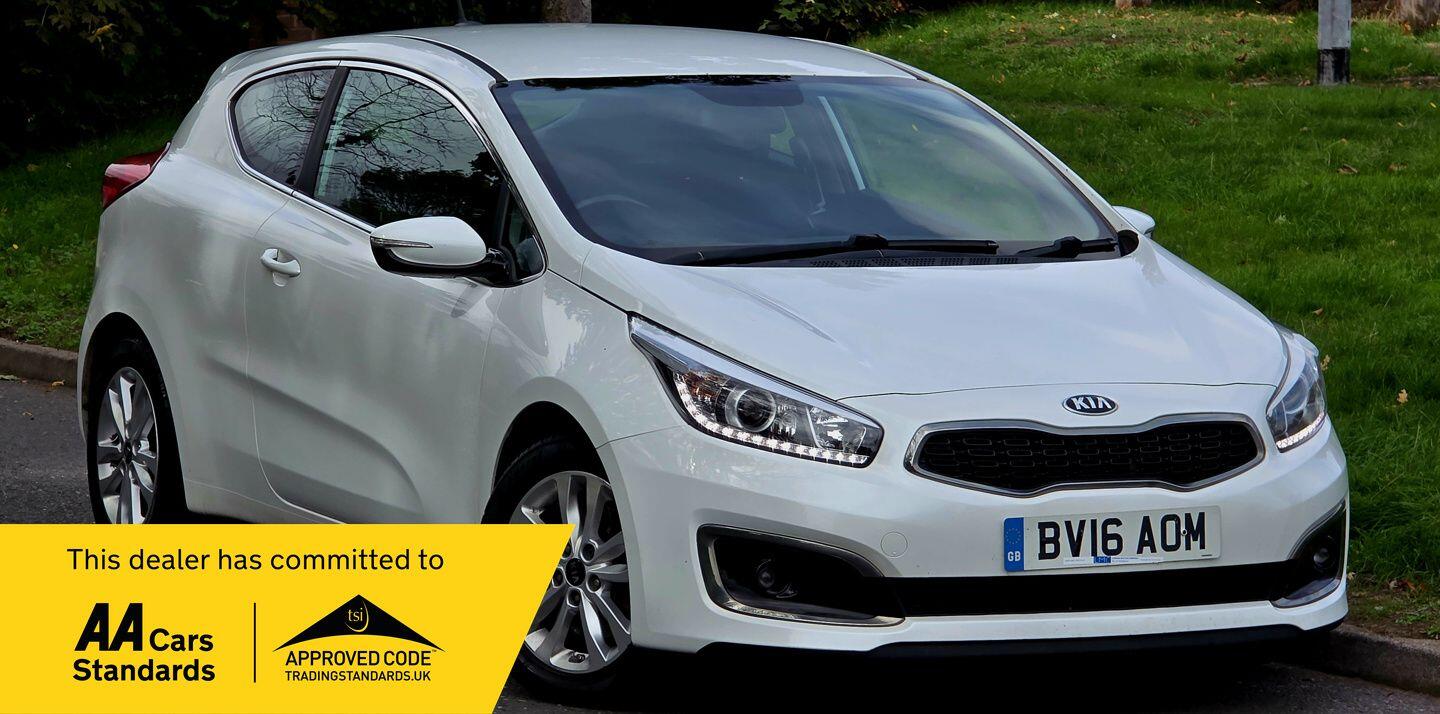 2016 Kia ProCeed in White for sale