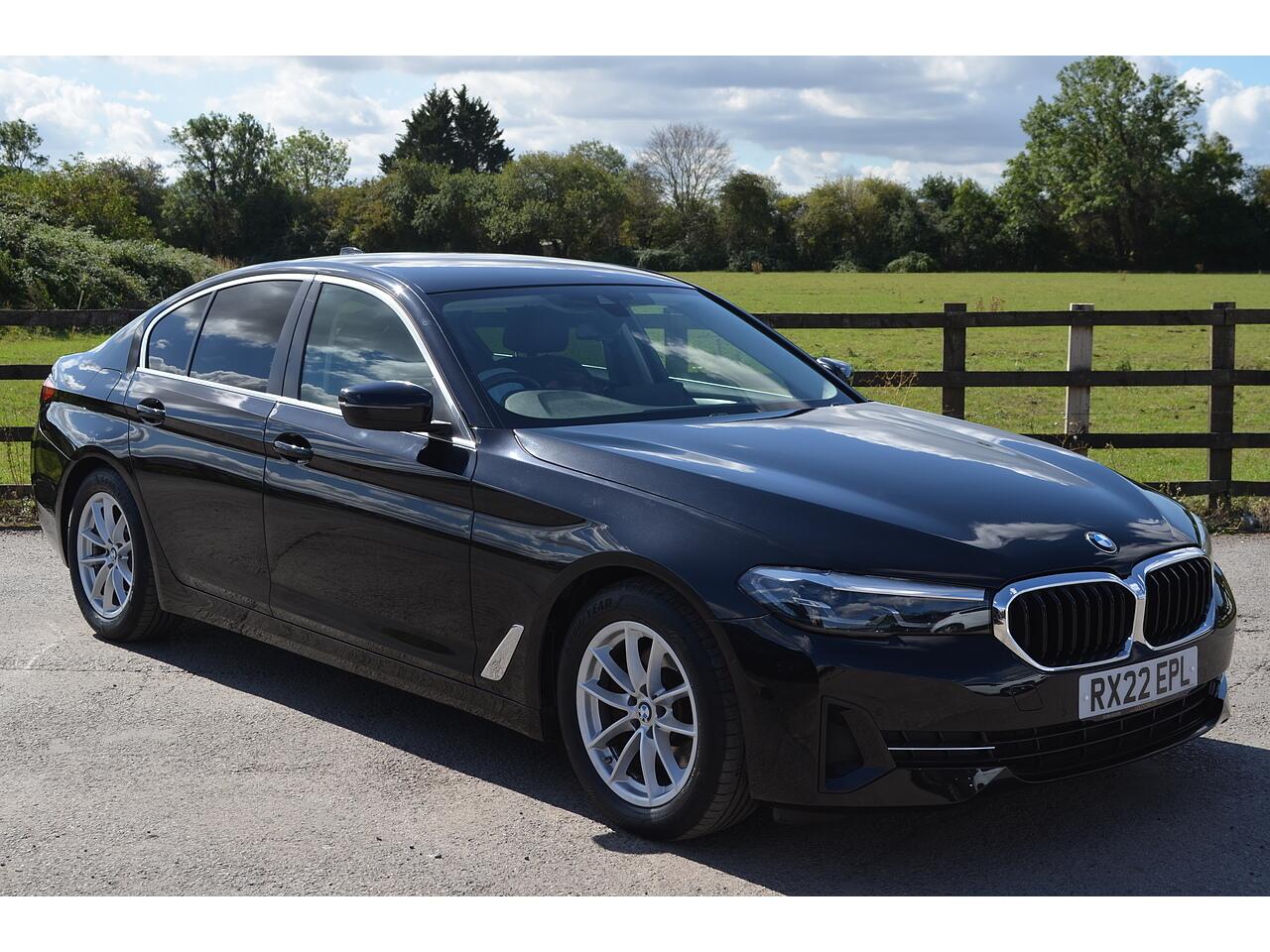 2022 BMW 5 Series in Black for sale