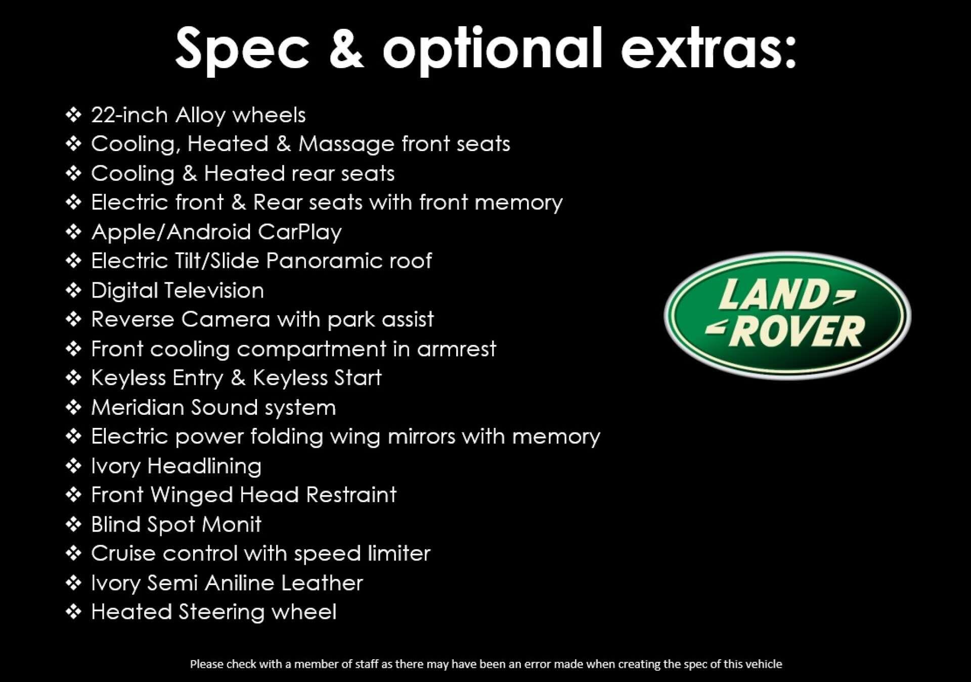 Land Rover Range Rover view 17
