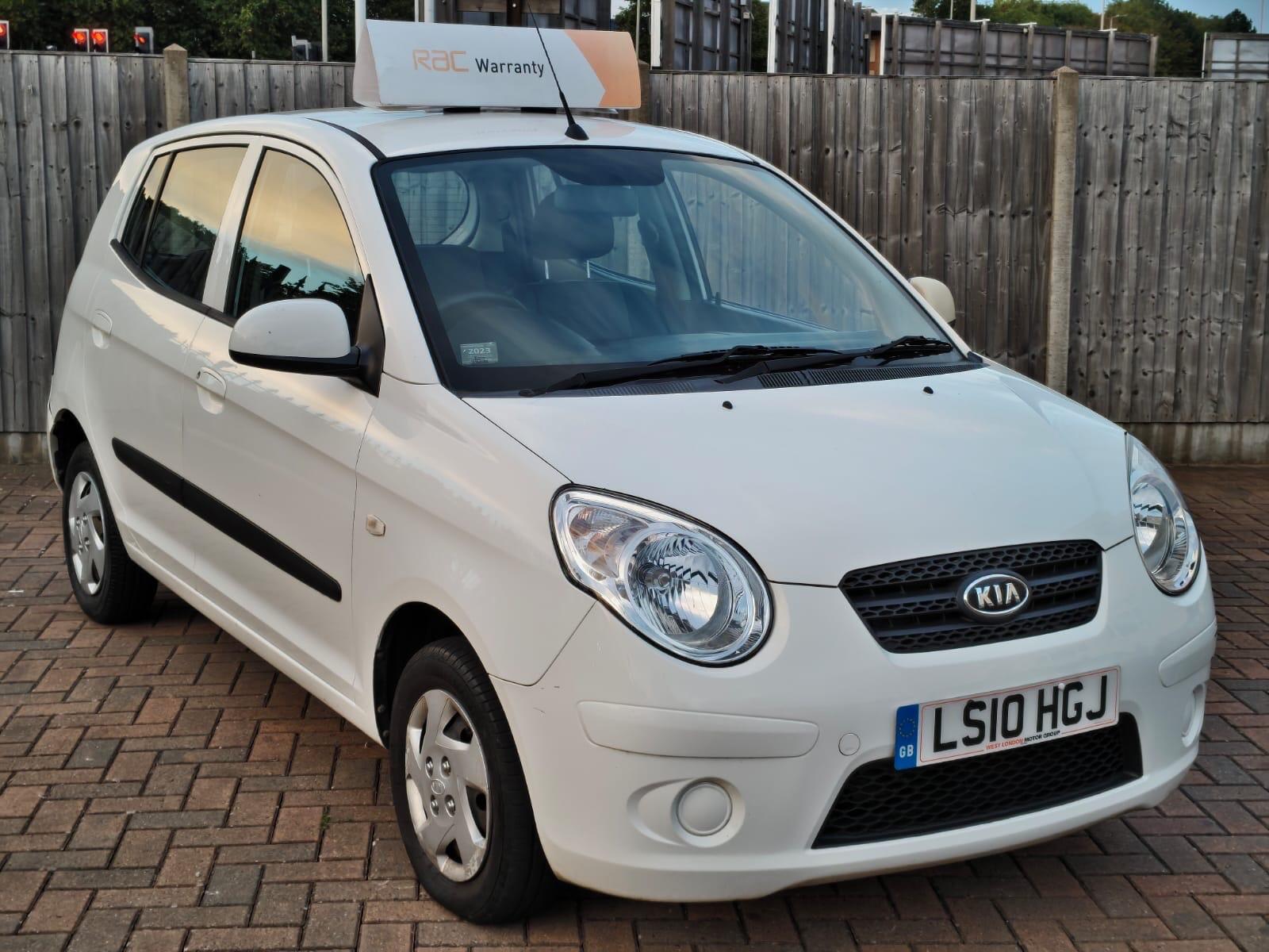 2010 Kia Picanto in White for sale