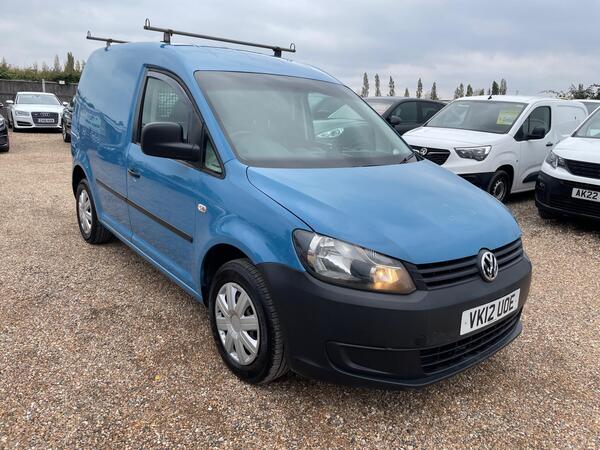 Blue 2012 Volkswagen Caddy Van Front-wheel drive Manual