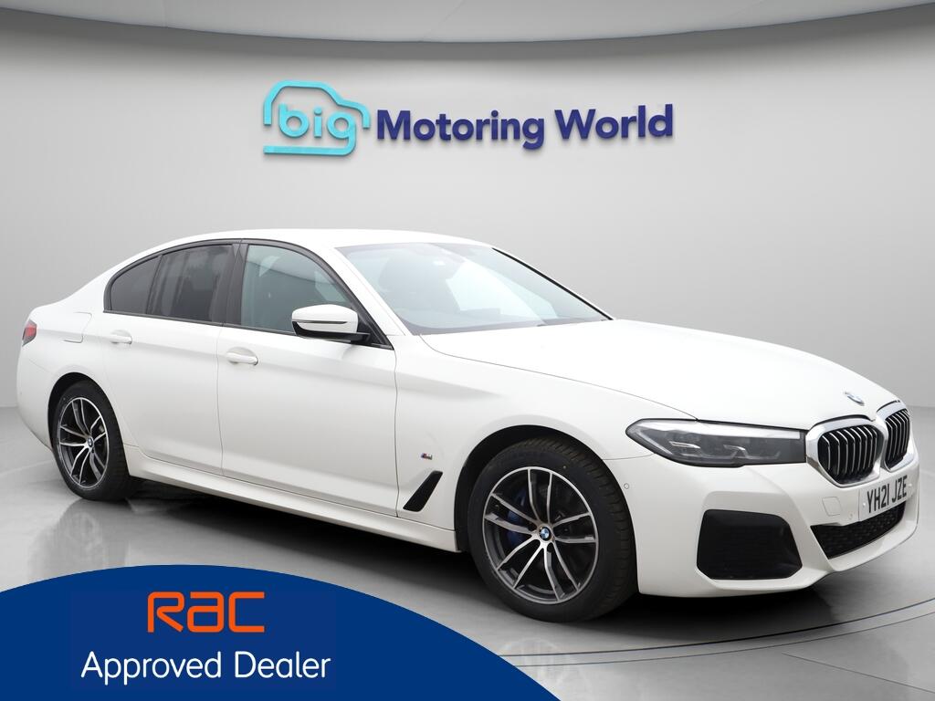 2021 BMW 5 Series 2.0 530e M Sport Saloon 4d