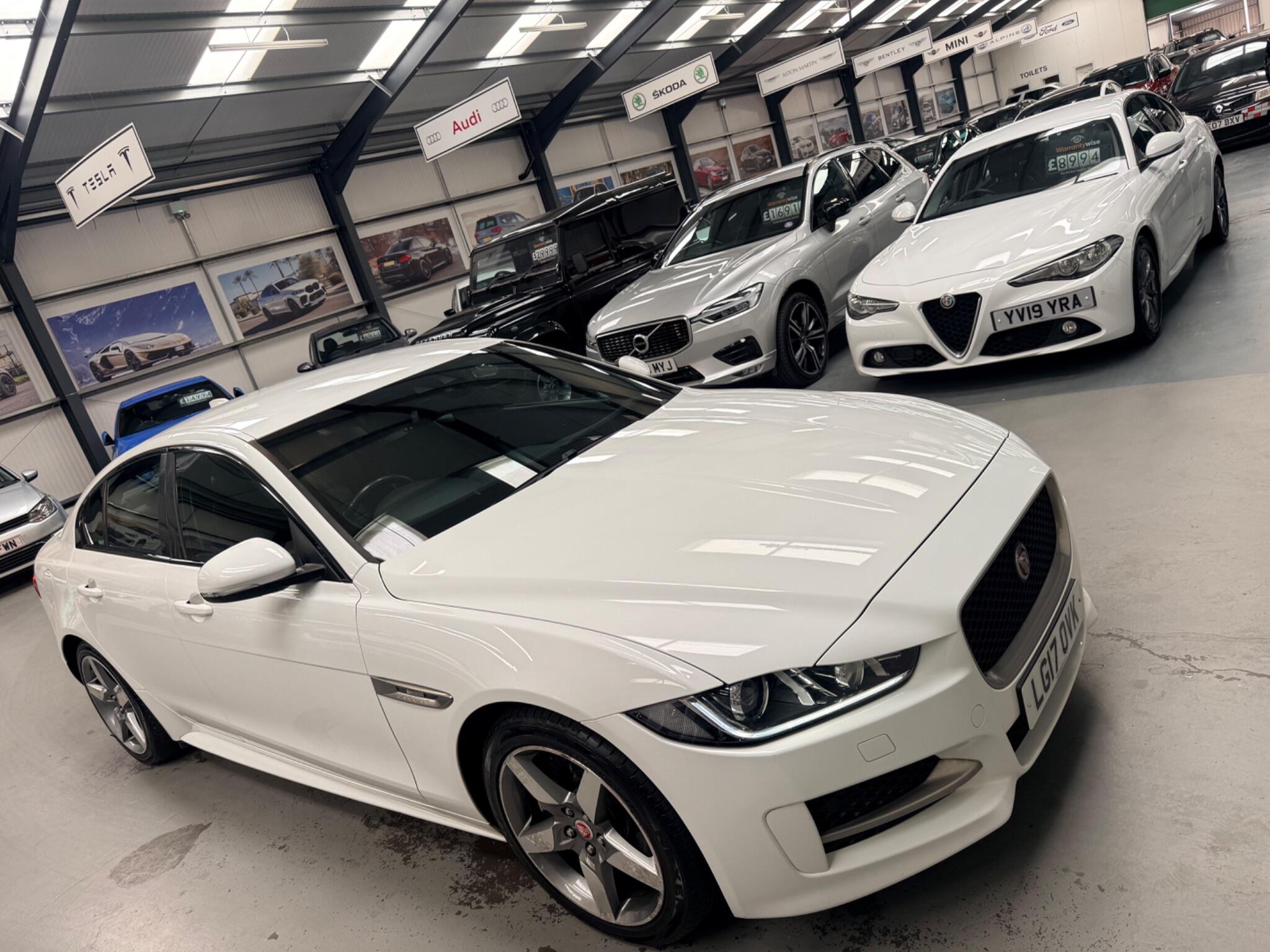 2017 Jaguar Xe in White for sale