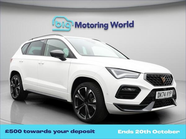 White 2024 Cupra Ateca SUV/Crossover Front-wheel drive Automatic