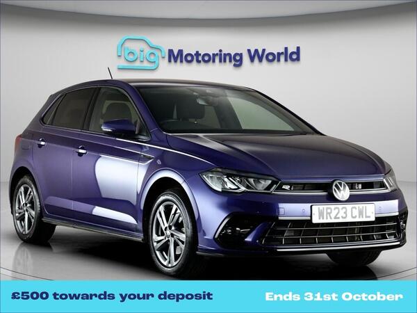 2023 Volkswagen Polo 1.0 Tsi 110 R-line 5dr Dsg