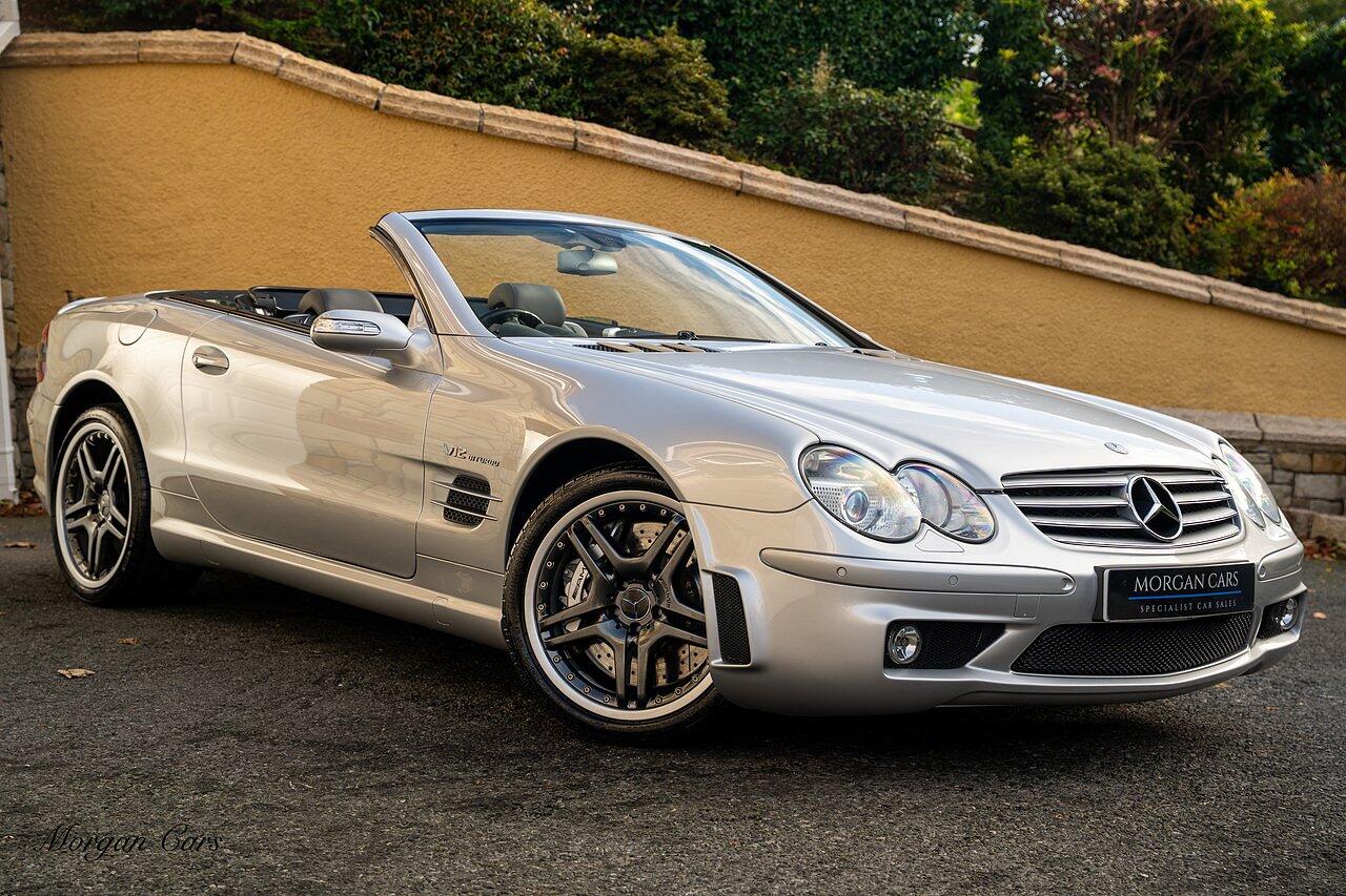 2004 Mercedes-Benz SL in Silver for sale
