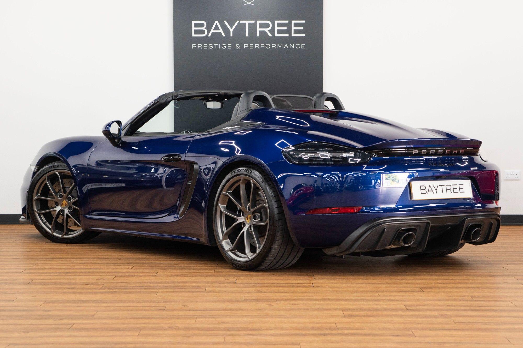 Porsche 718 Spyder view 23