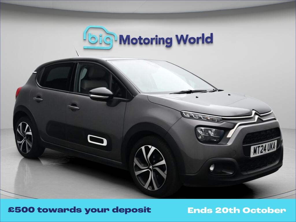 Grey 2024 Citroen C3 Hatchback Front-wheel drive Manual