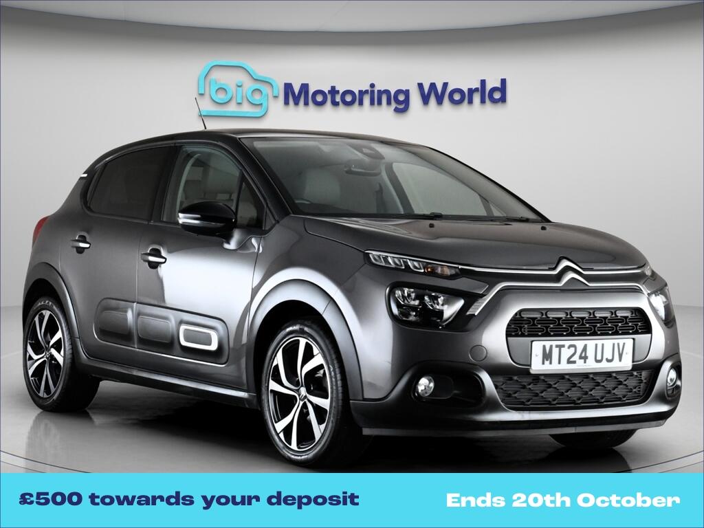 Grey 2024 Citroen C3 Hatchback Front-wheel drive Manual