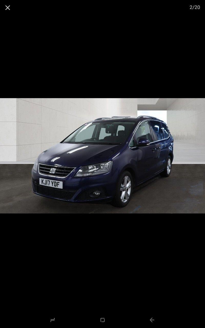 2017 Seat Alhambra in Blue for sale