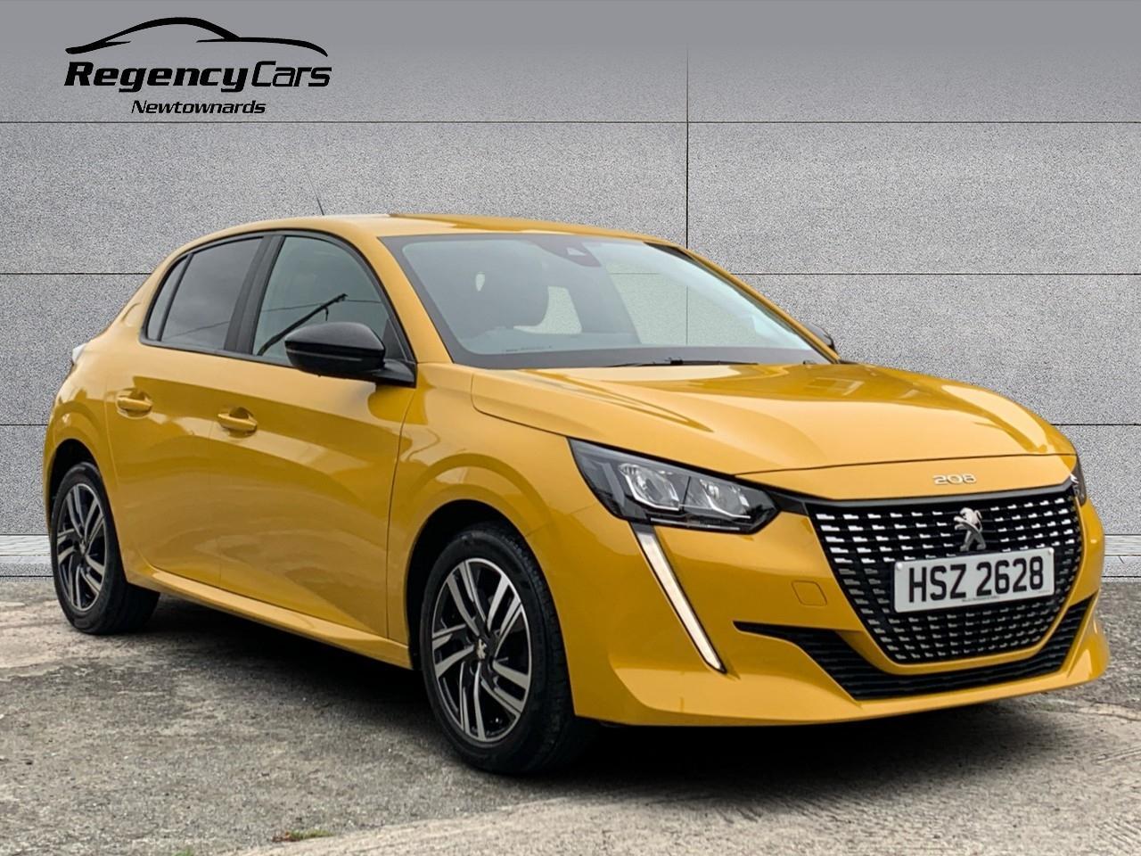 2023 Peugeot 208 in Yellow for sale