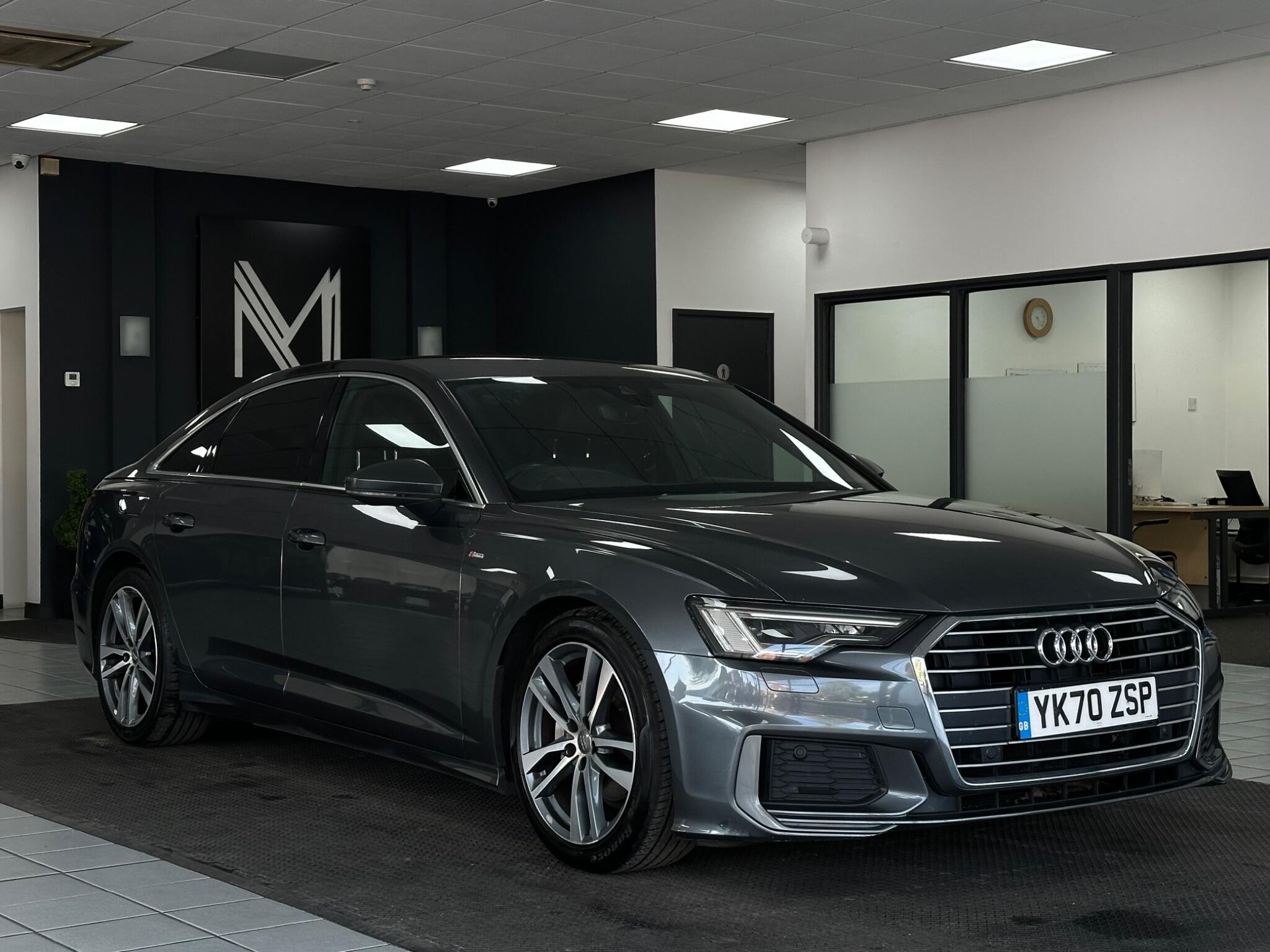 Audi A6 Saloon view 3