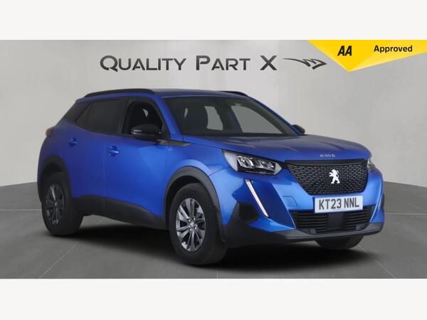Blue 2023 Peugeot 2008 Estate Front-wheel drive Manual