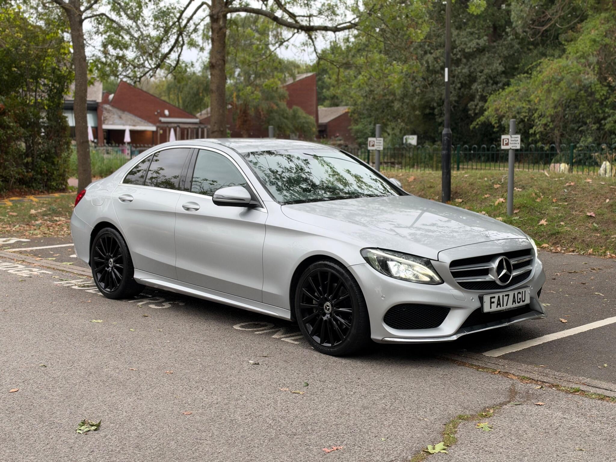 2017 Mercedes-Benz C-Class in Silver for sale