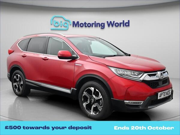 Red 2020 Honda CR-V Estate All-wheel drive Automatic