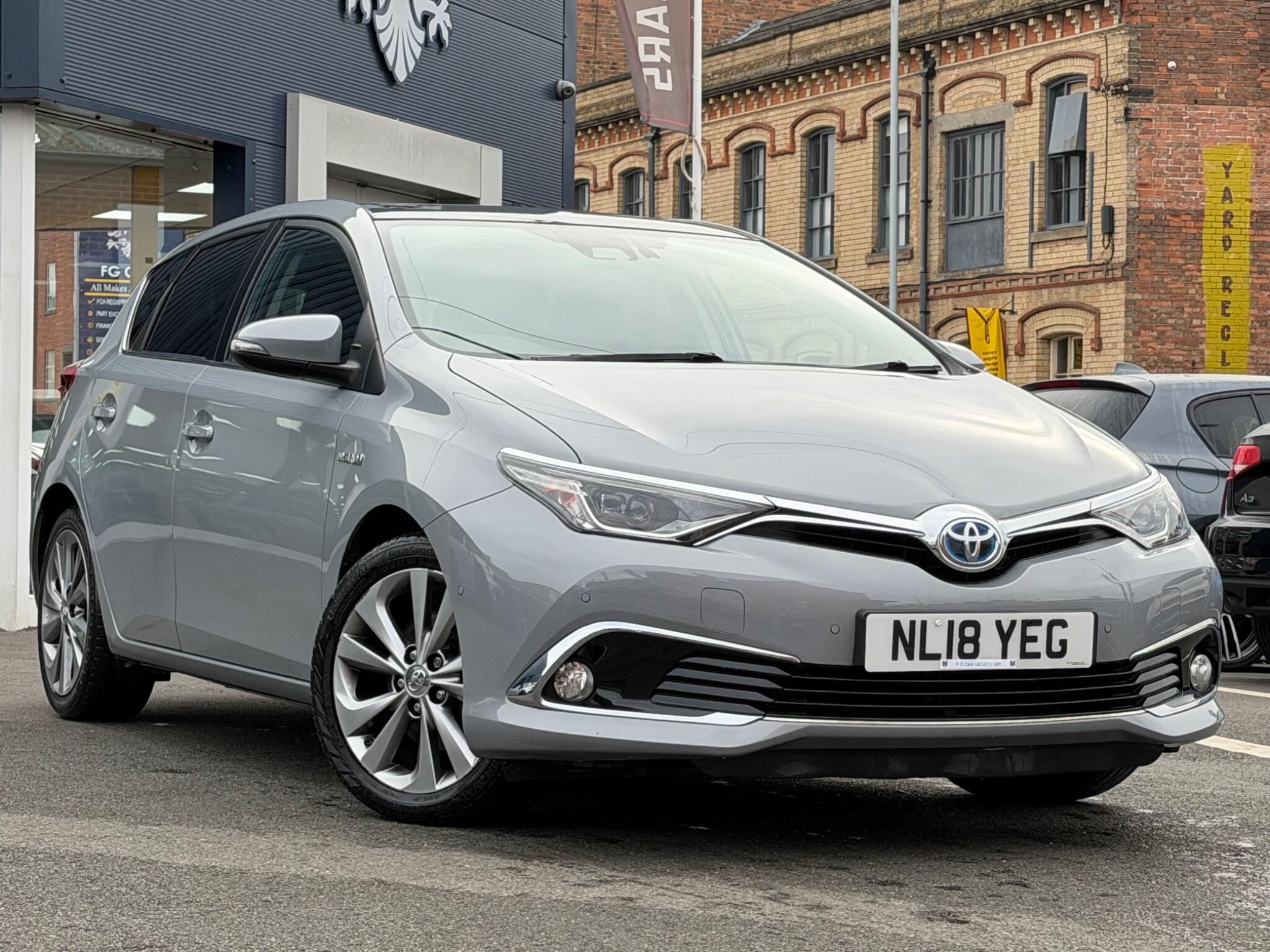 2018 Toyota Auris 1.8 Hybrid Excel Tss 5dr Cvt [leather]