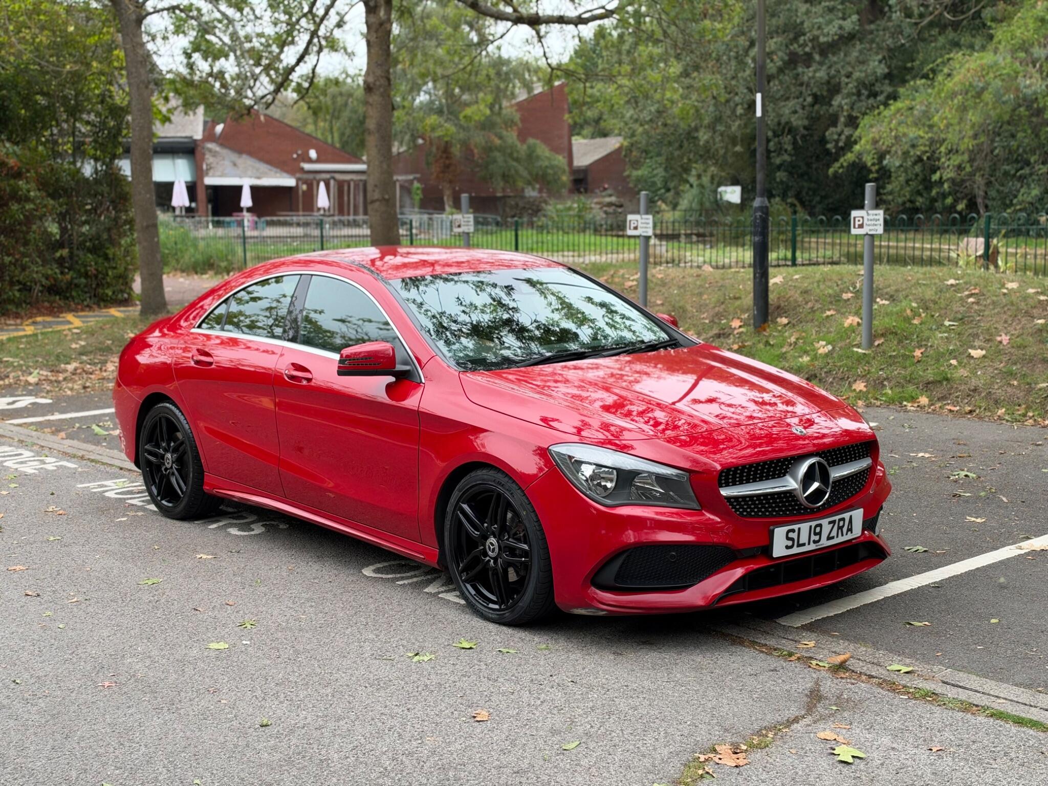 2019 Mercedes-Benz CLA in Red for sale