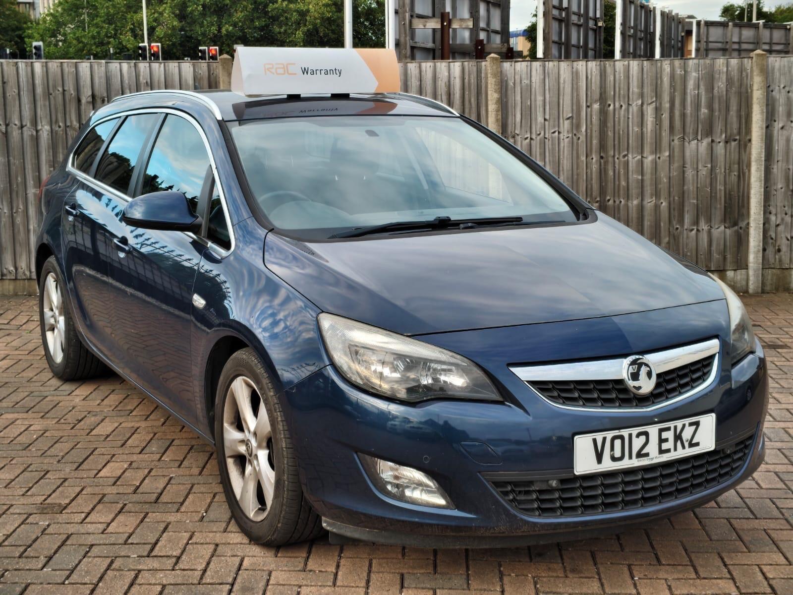 2012 Vauxhall Astra in Blue for sale