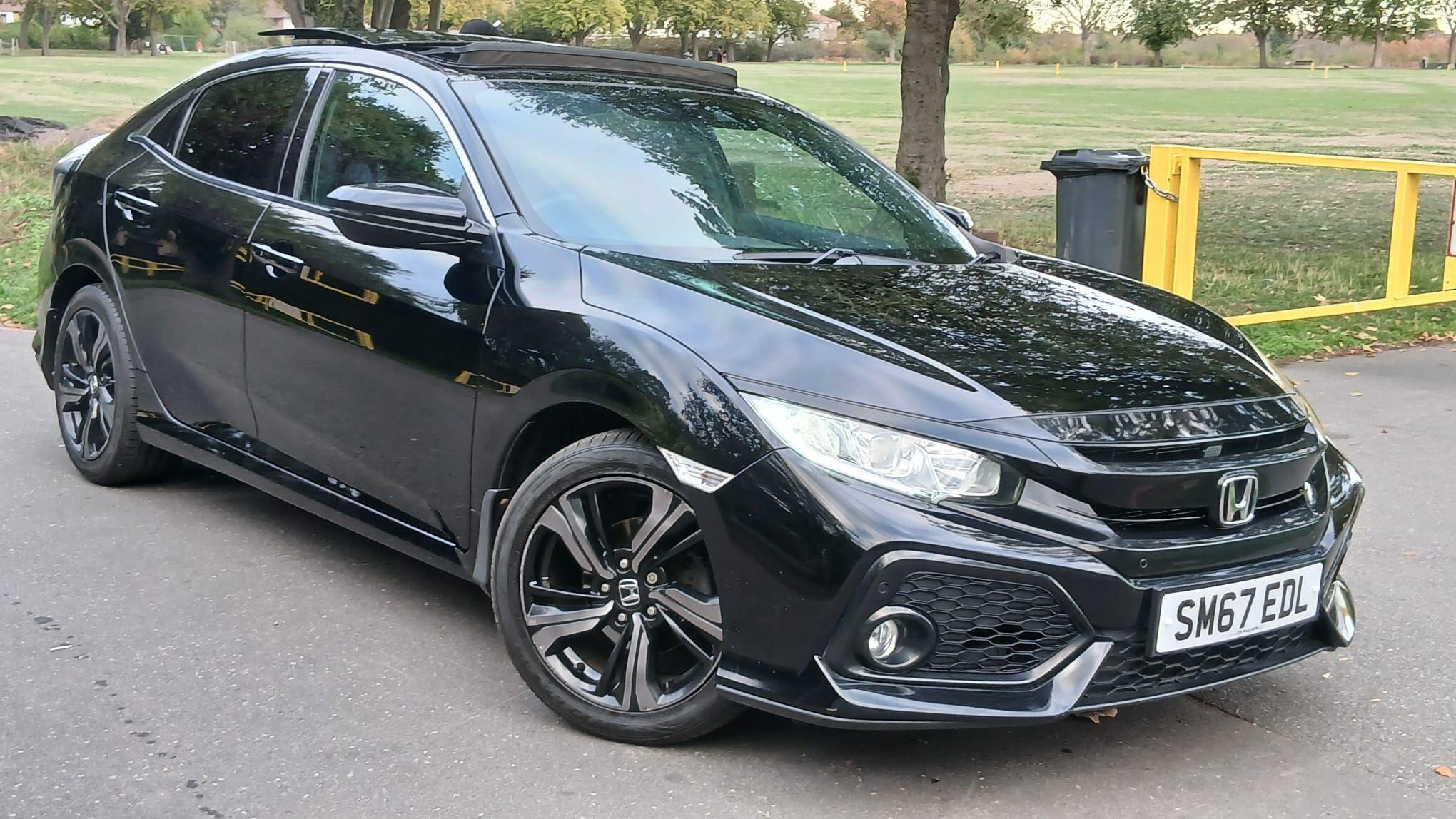 2017 Honda Civic in Black for sale