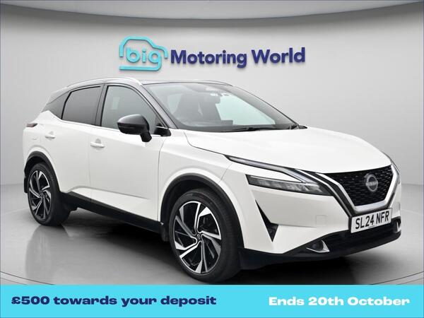 2024 Nissan Qashqai 1.3 Dig-t Mh 158 Tekna+ 5dr 4wd Xtronic