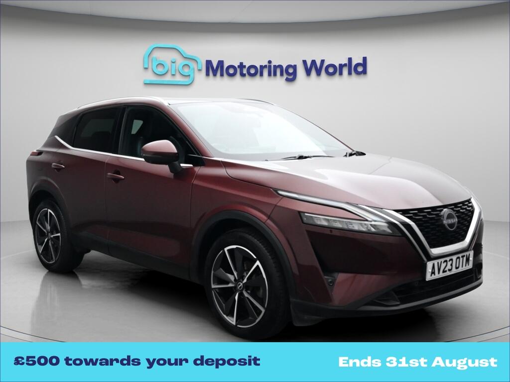 Red 2023 Nissan Qashqai Hatchback Front-wheel drive Manual