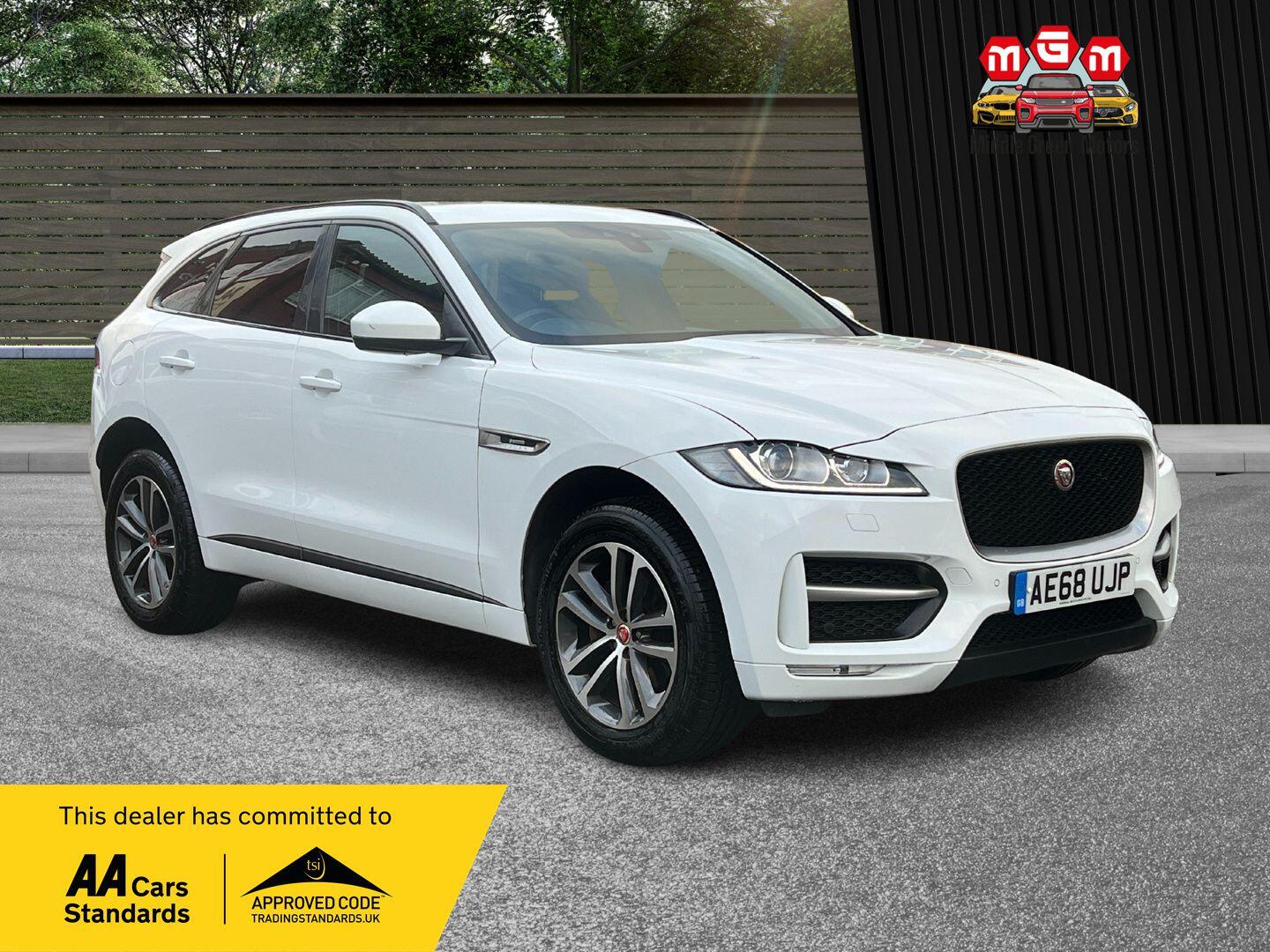 2018 Jaguar F-Pace in White for sale