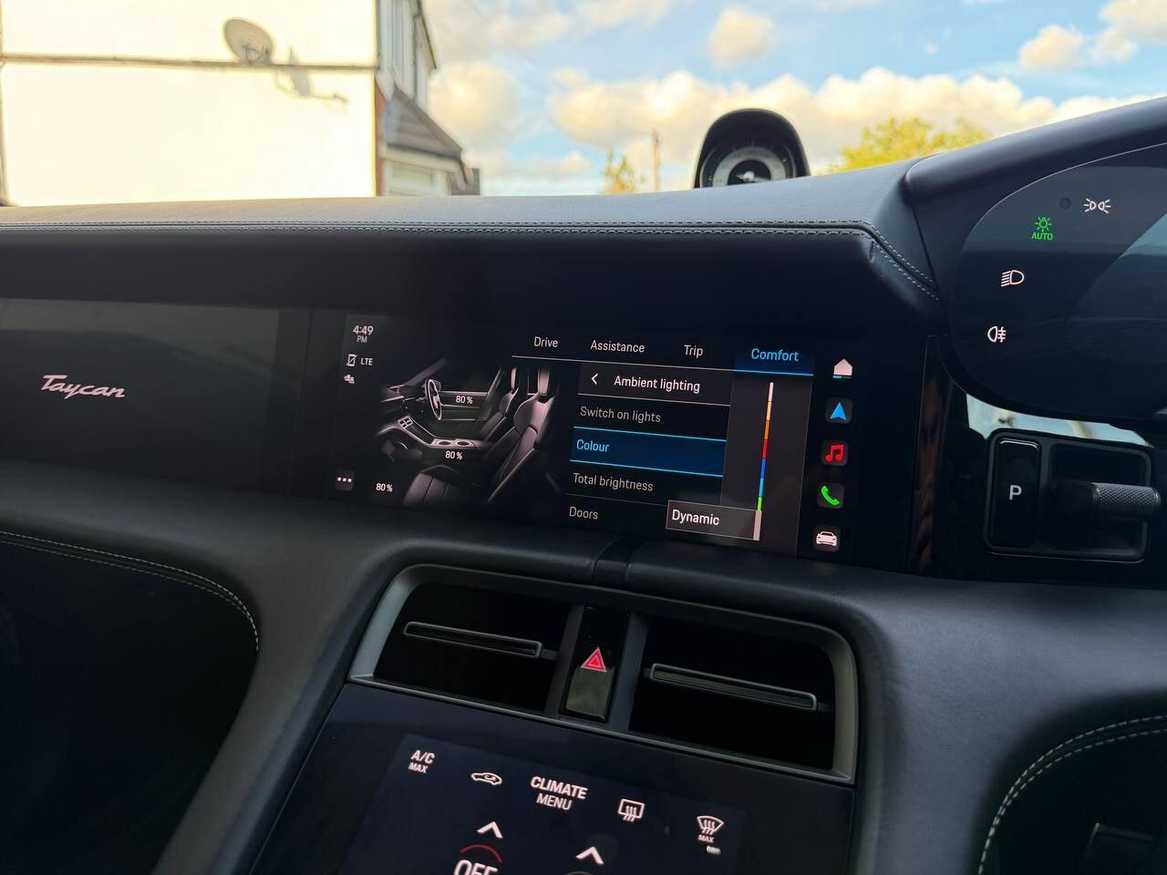 Porsche Taycan view 58