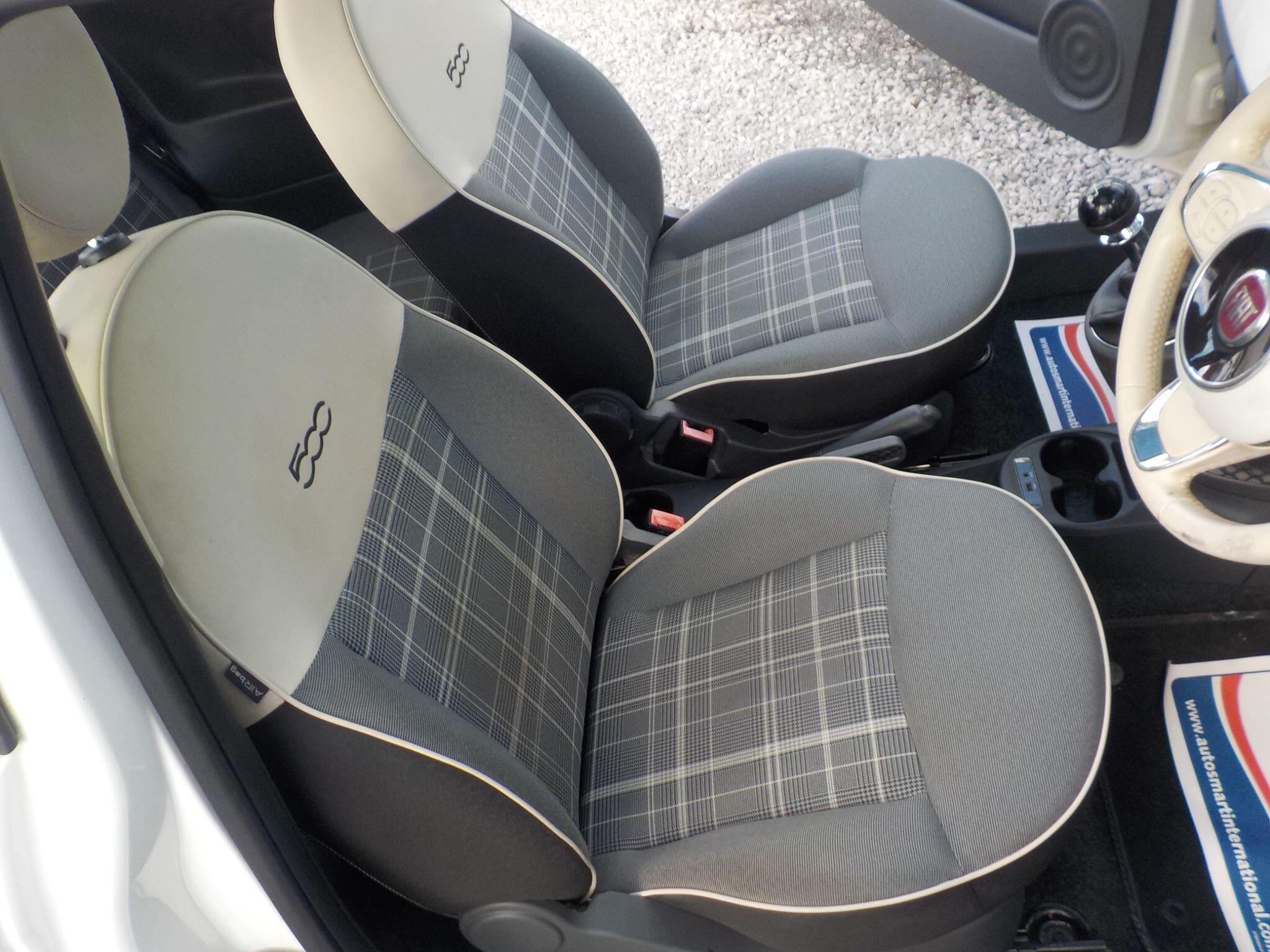 Fiat 500 1.2 Lounge Euro 6 (s/s) 3dr