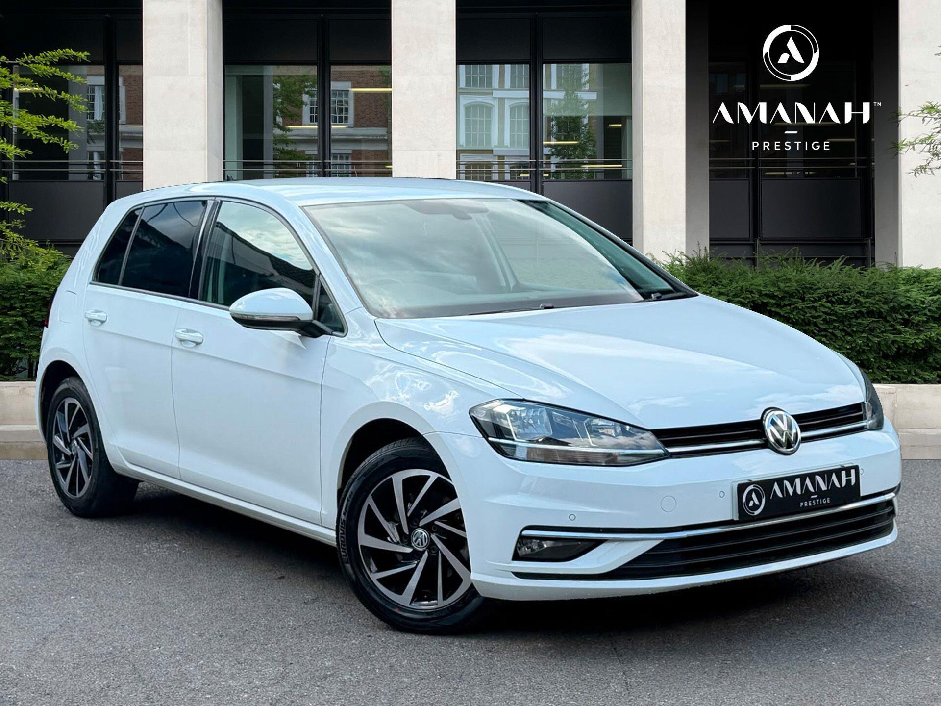 2019 Volkswagen Golf in White for sale