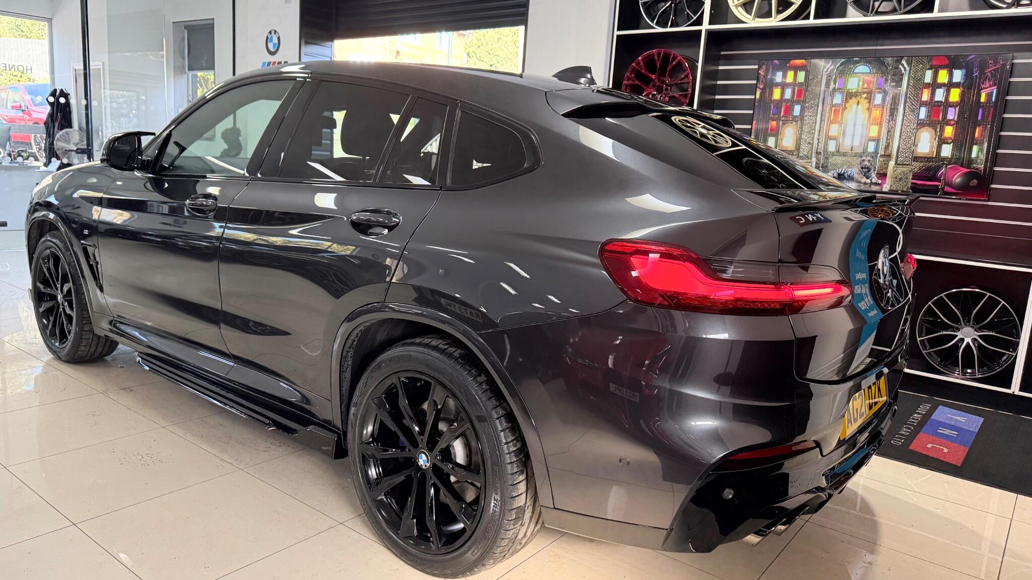 BMW X4 view 45
