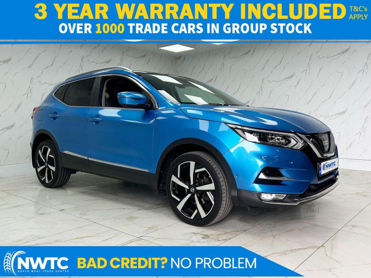 2017 Nissan Qashqai in Blue for sale