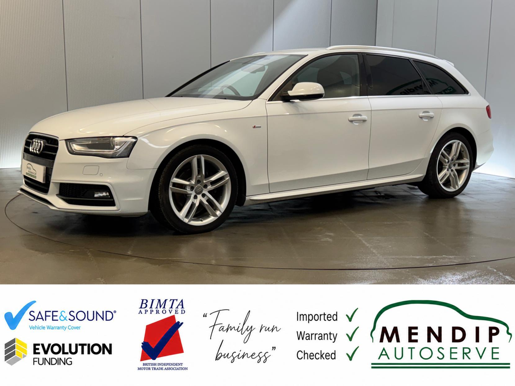 Audi A4 Avant view 3
