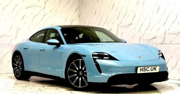 2020 Porsche Taycan in Blue for sale