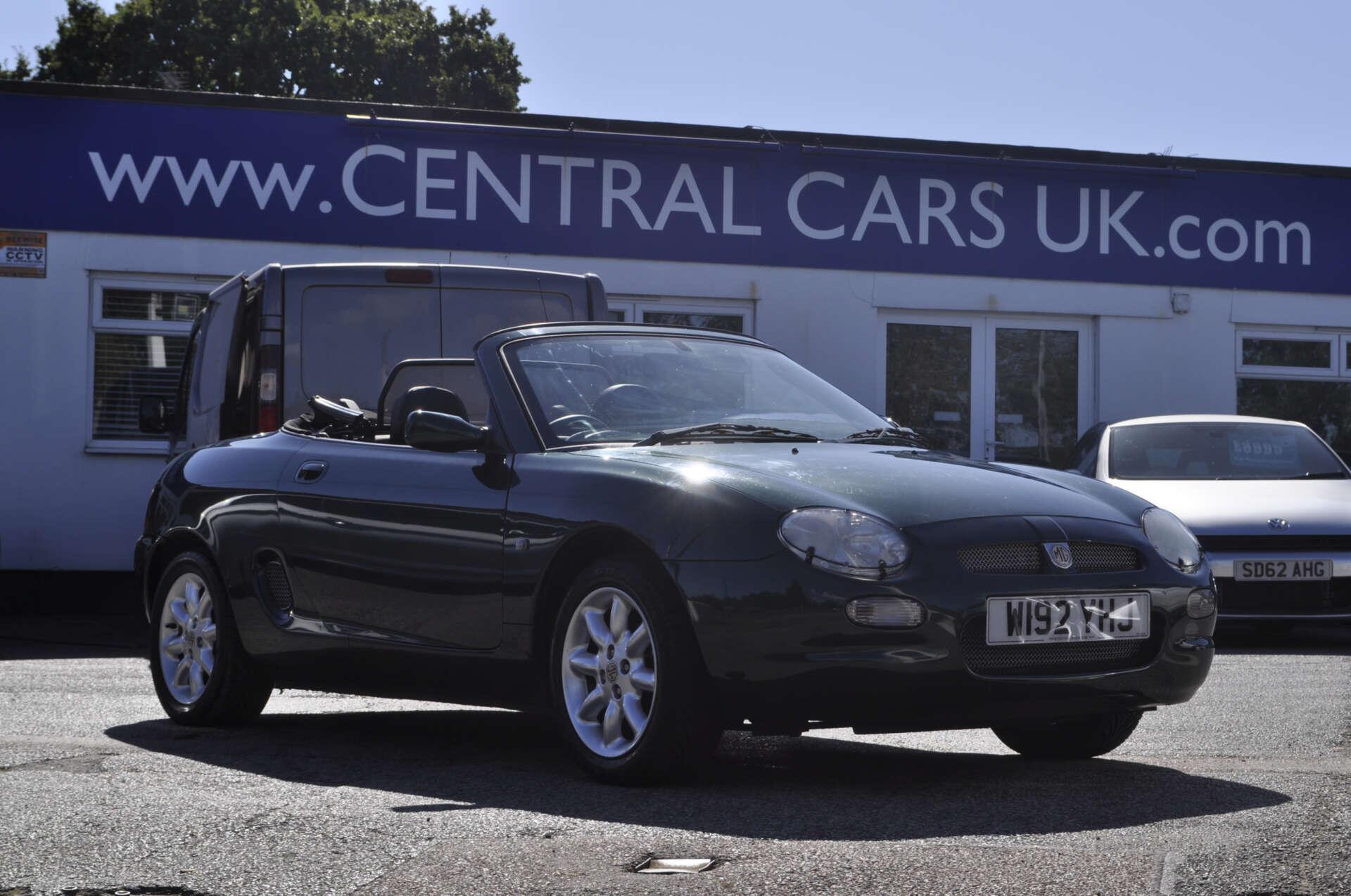 2000 (W reg) MG MGF in Green for sale