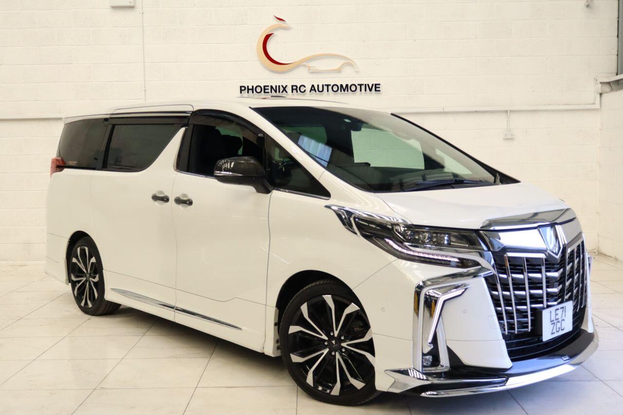 2025 Toyota Alphard in White for sale
