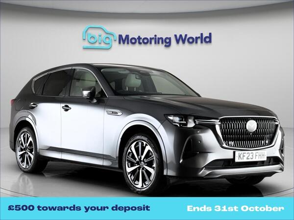 Grey 2023 Mazda CX-60 SUV/Crossover All-wheel drive Automatic