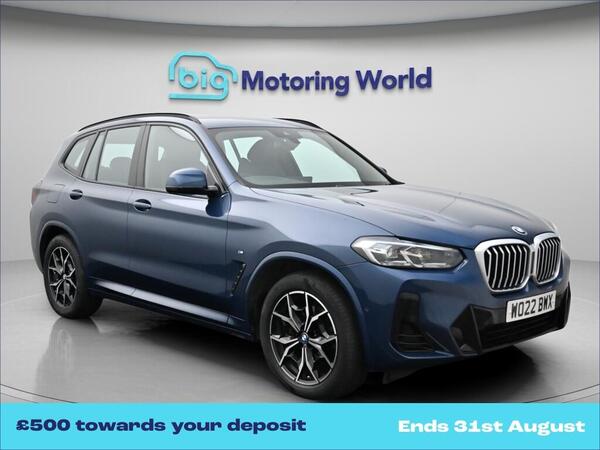 2022 BMW X3 Xdrive20i Mht M Sport 5dr Step Auto