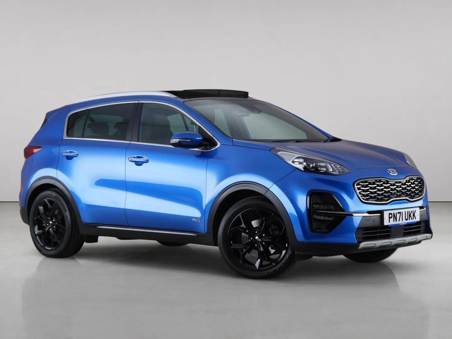2021 Kia Sportage in Blue for sale
