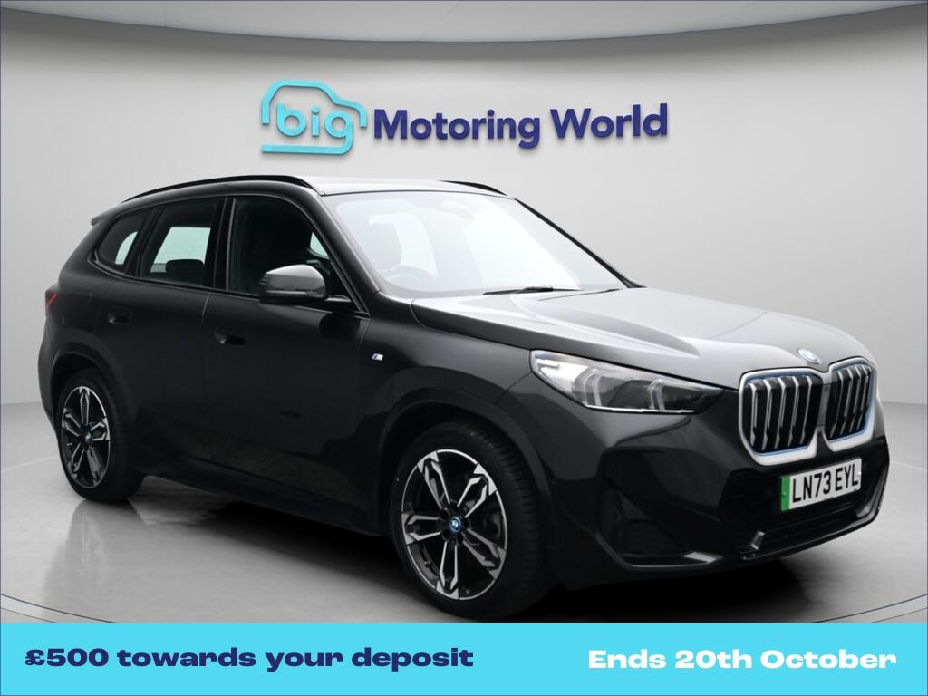 Black 2023 BMW iX1 Estate All-wheel drive Automatic