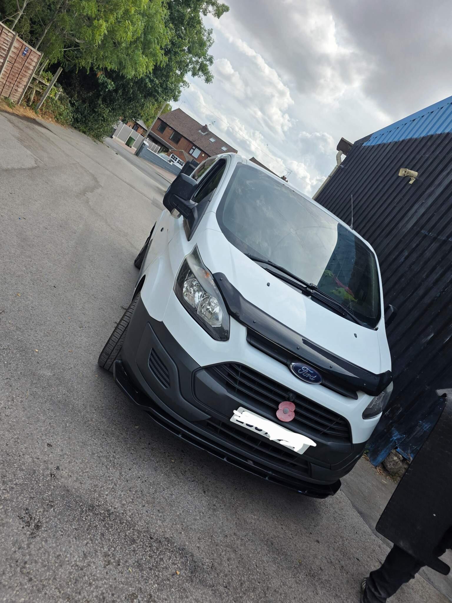 2014 White Ford Transit Custom for sale for £6,995 No VAT in ALFRETON, DERBYSHIRE