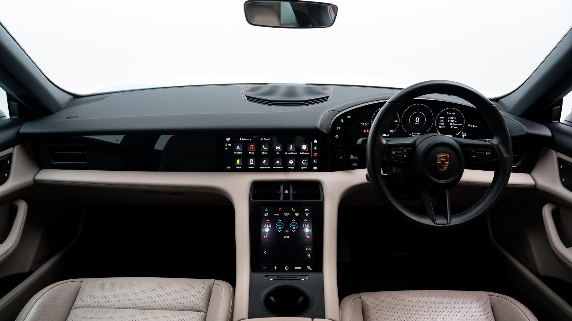 Porsche Taycan view 5