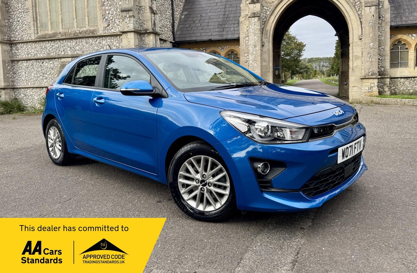 2022 Kia Rio in Blue for sale