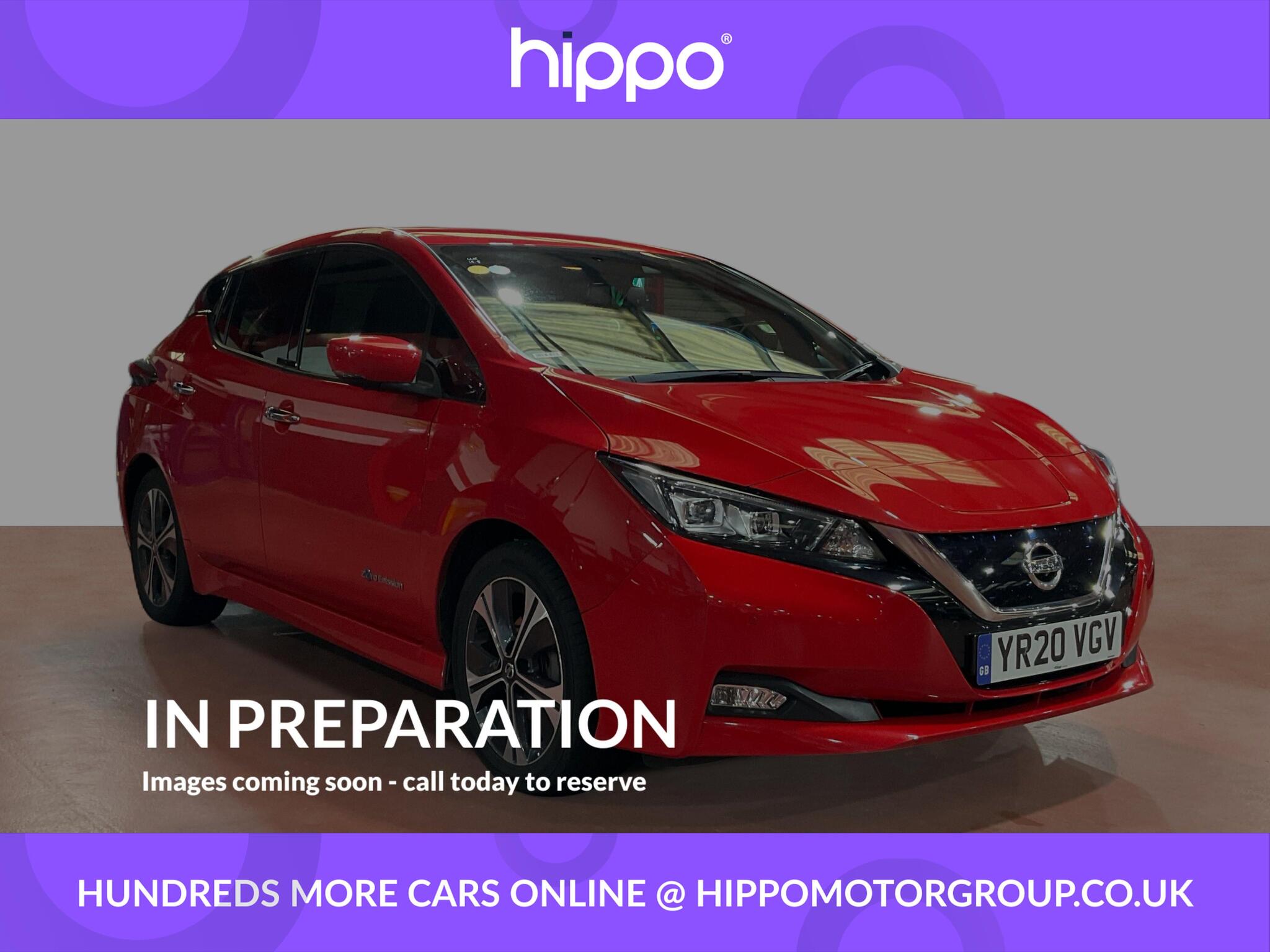 2020 Nissan Leaf in Red for sale