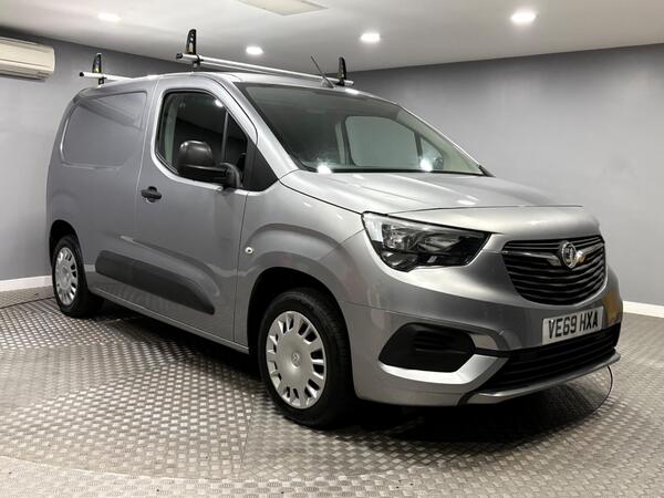 Grey 2019 Vauxhall Combo Cargo Van Front-wheel drive Manual