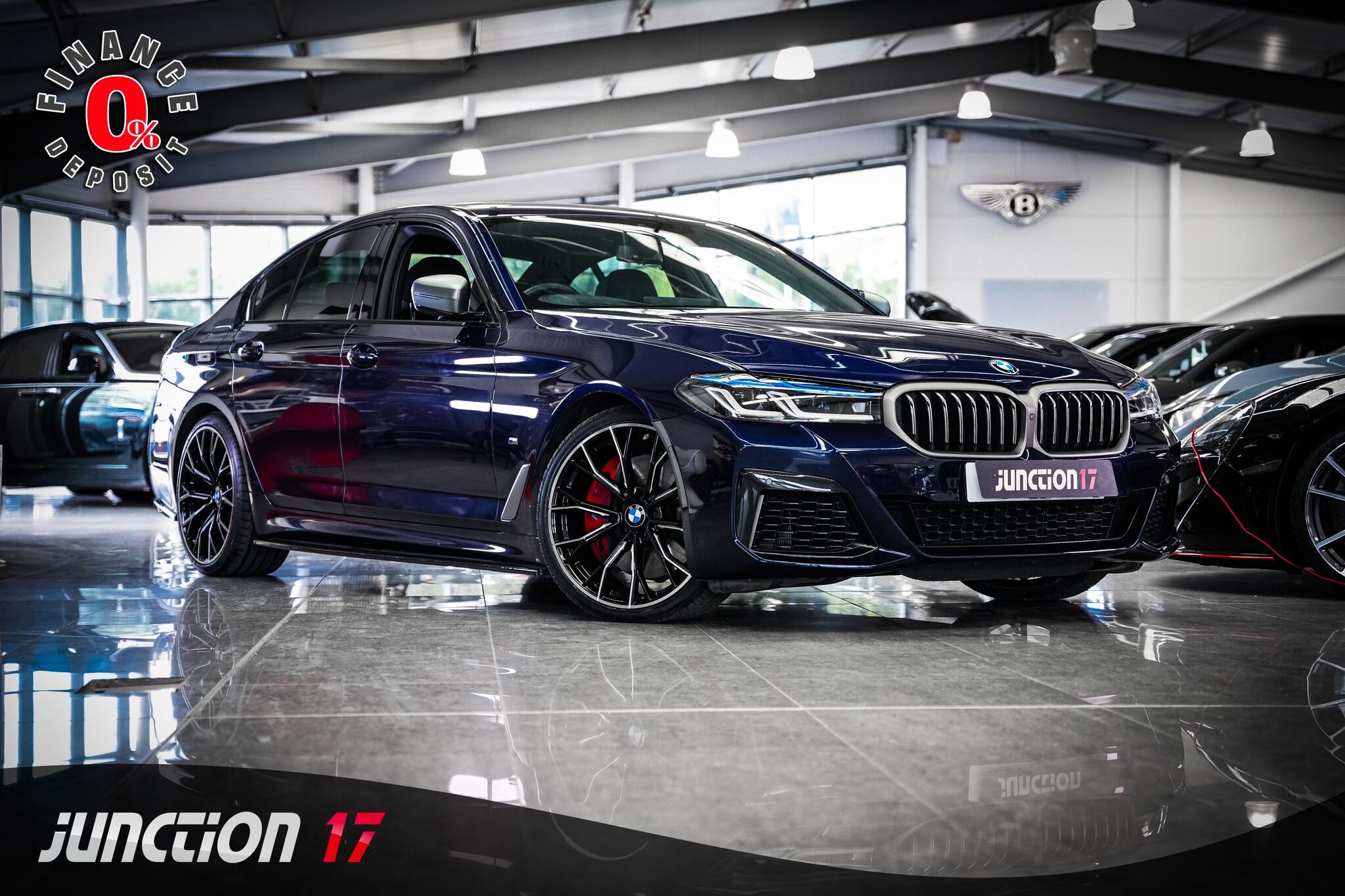 2021 BMW 5 Series in Blue for sale