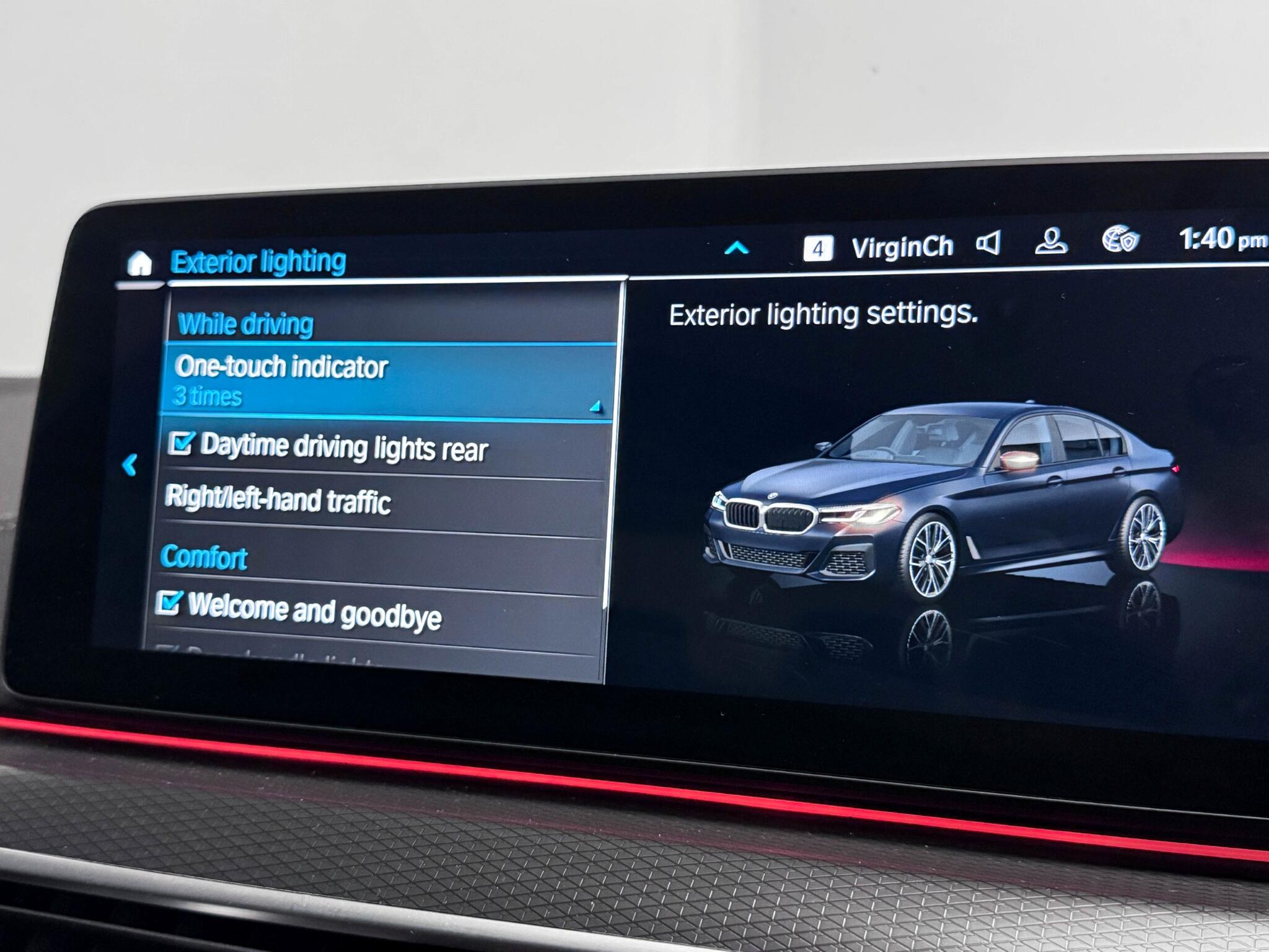 BMW 5 Series view 45