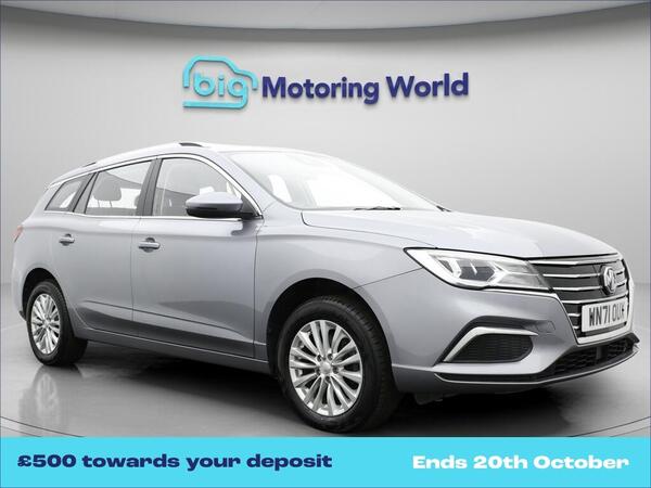 Silver 2021 MG MG5 Estate Front-wheel drive Automatic